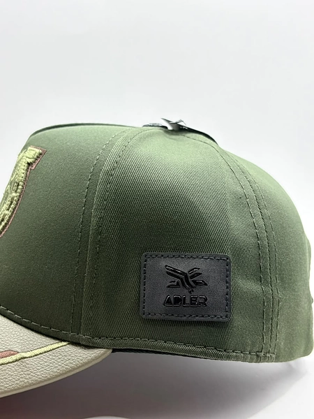 Gorra Adler Bordado Doble Tono, Tela En Dril