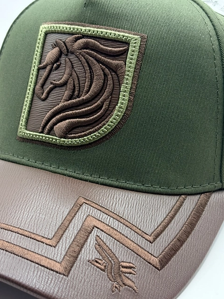 Gorra Adler Bordado Doble Tono, Tela En Dril