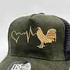 Gorra Agropecuaria En Placa Y Bordada, Excelentes Terminados
